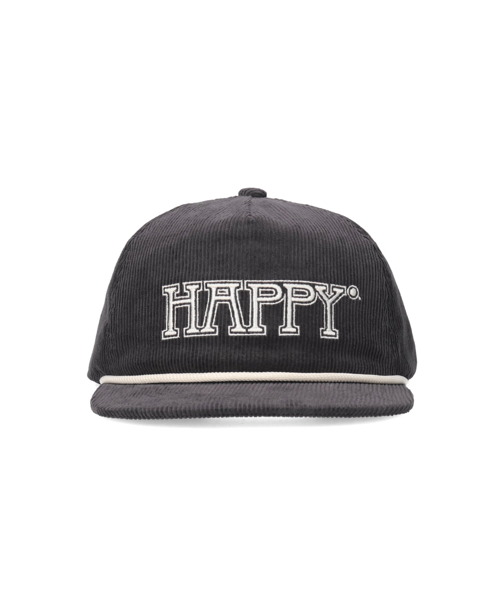 OVERRIDE  CORDUROY HAPPY 5P CAP — 商品写真 5