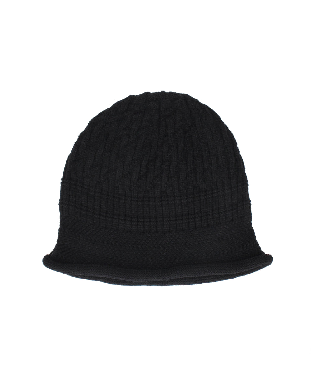 OVERRIDE  KNIT ROULE BEANIE — 商品写真 5