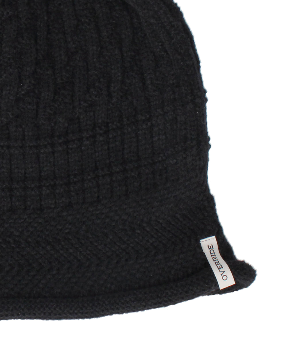 OVERRIDE  KNIT ROULE BEANIE — 商品写真 7