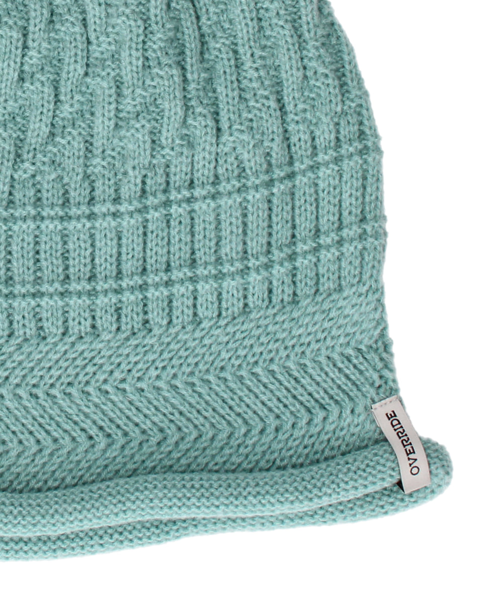 OVERRIDE  KNIT ROULE BEANIE — 商品写真 17