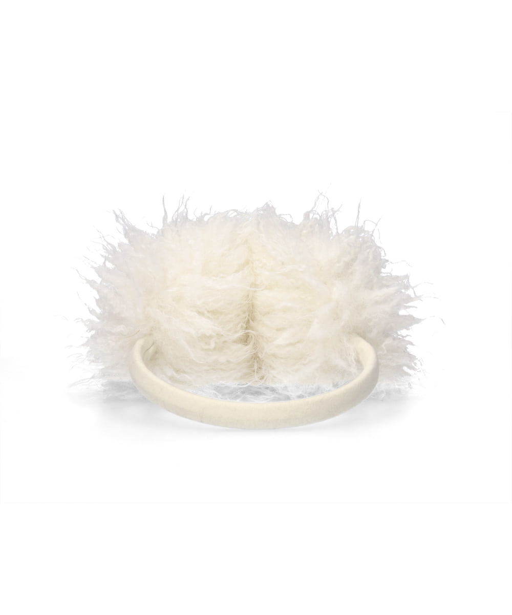 OVERRIDE  TIBETANLAMB FAKEFUR EARMUFF — 商品写真 8