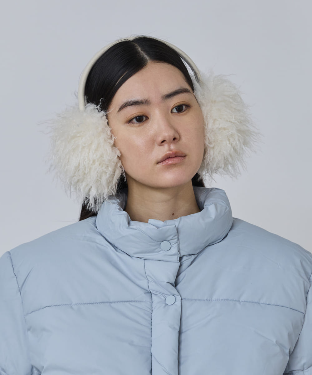 OVERRIDE  TIBETANLAMB FAKEFUR EARMUFF