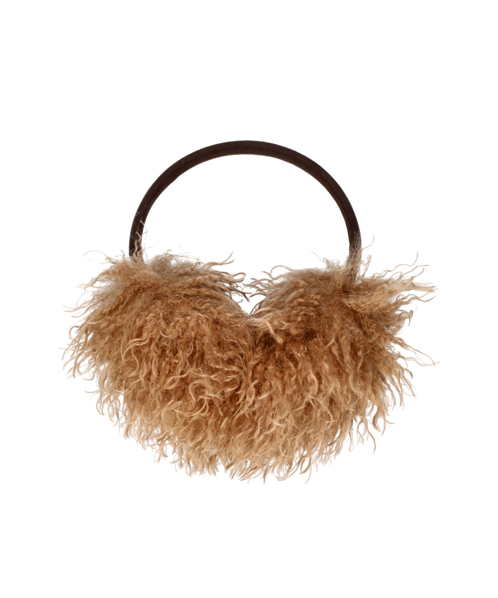 OVERRIDE  TIBETANLAMB FAKEFUR EARMUFF — 商品写真 19