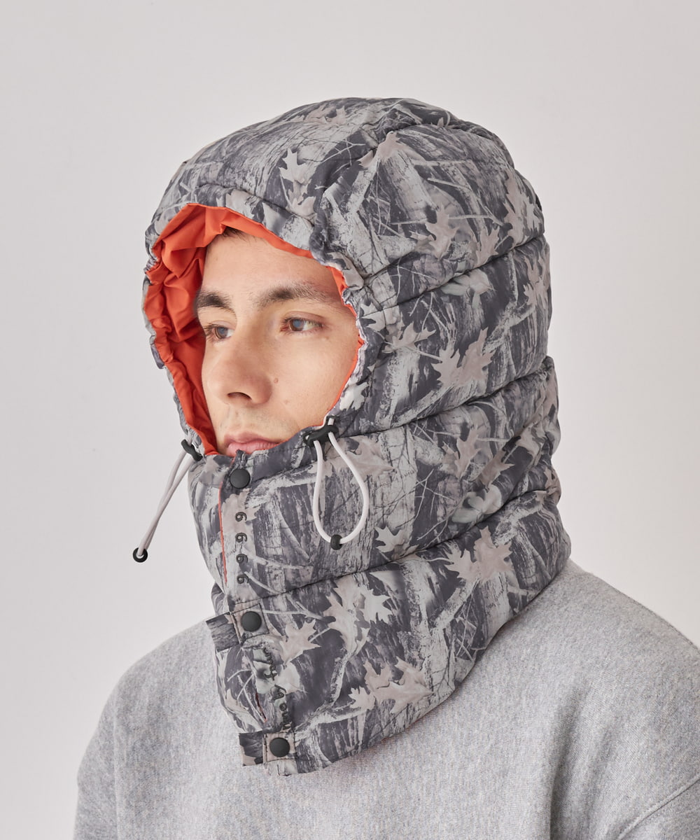 nine by four  WR INS PRINT HOOD WARMER