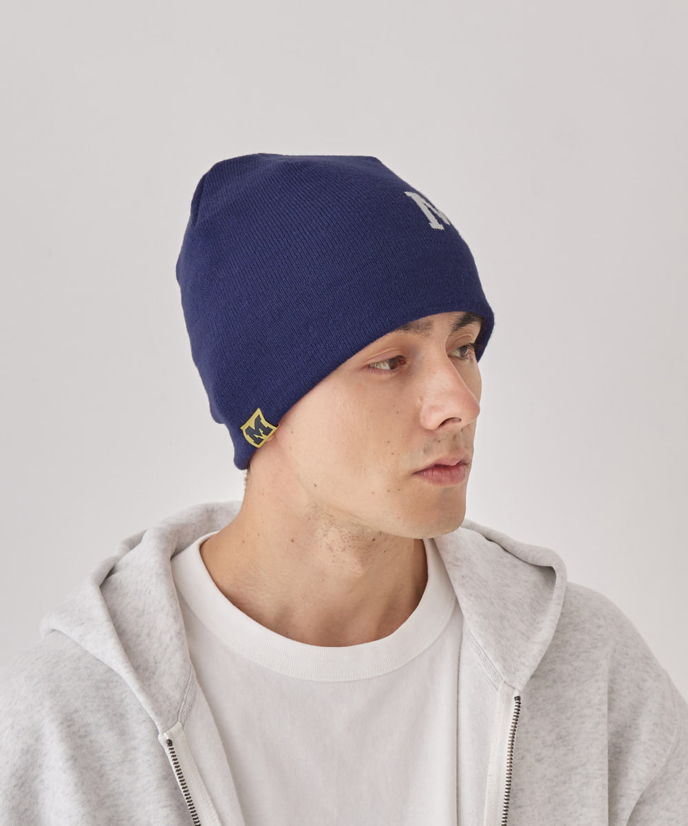 Michigan RV KNIT BEANIE | 57cm～59cm(98) NAVY (71) | College
