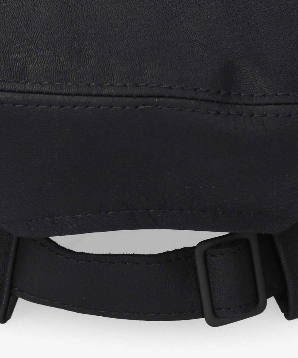 arth Leather Beret | 57cm～59cm(98) BLACK(01) | arth | ベレー