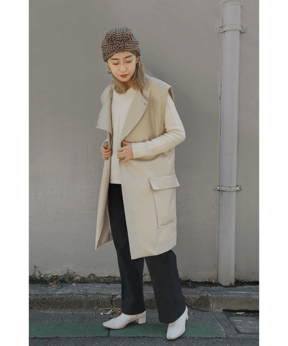 BROWN 着用サイズ：56?58cm スタッフ身長：155cm
