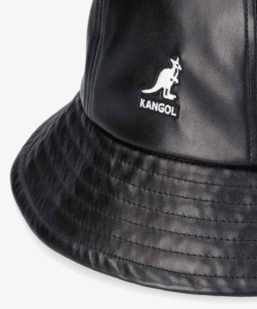 KANGOL SMU Faux Leather Casual | M(07) BLACK(01) | KANGOL