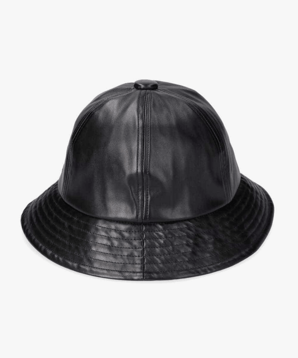 KANGOL SMU Faux Leather Casual | M(07) BLACK(01) | KANGOL