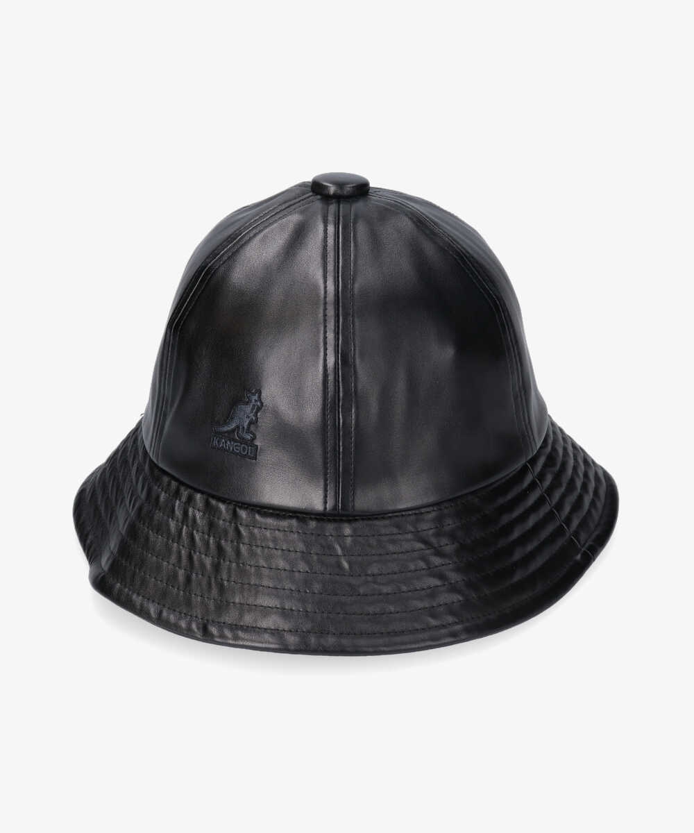 KANGOL SMU Faux Leather Casual | M(07) BLACK(01) | KANGOL