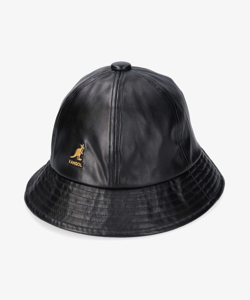 KANGOL SMU Faux Leather Casual | M(07) BLACK(01) | KANGOL