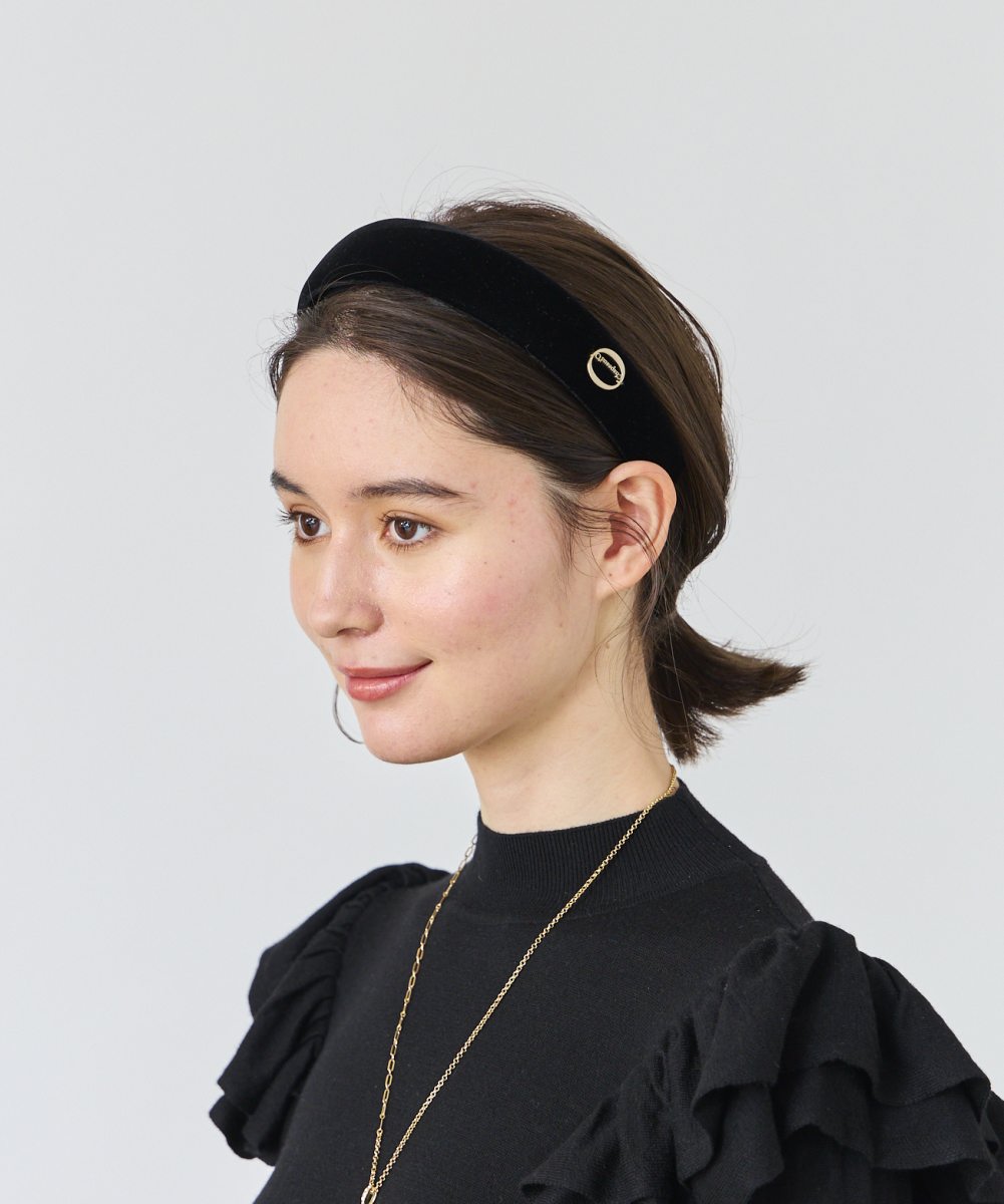 シャポードオー　Chapeau d' O Velour Headband