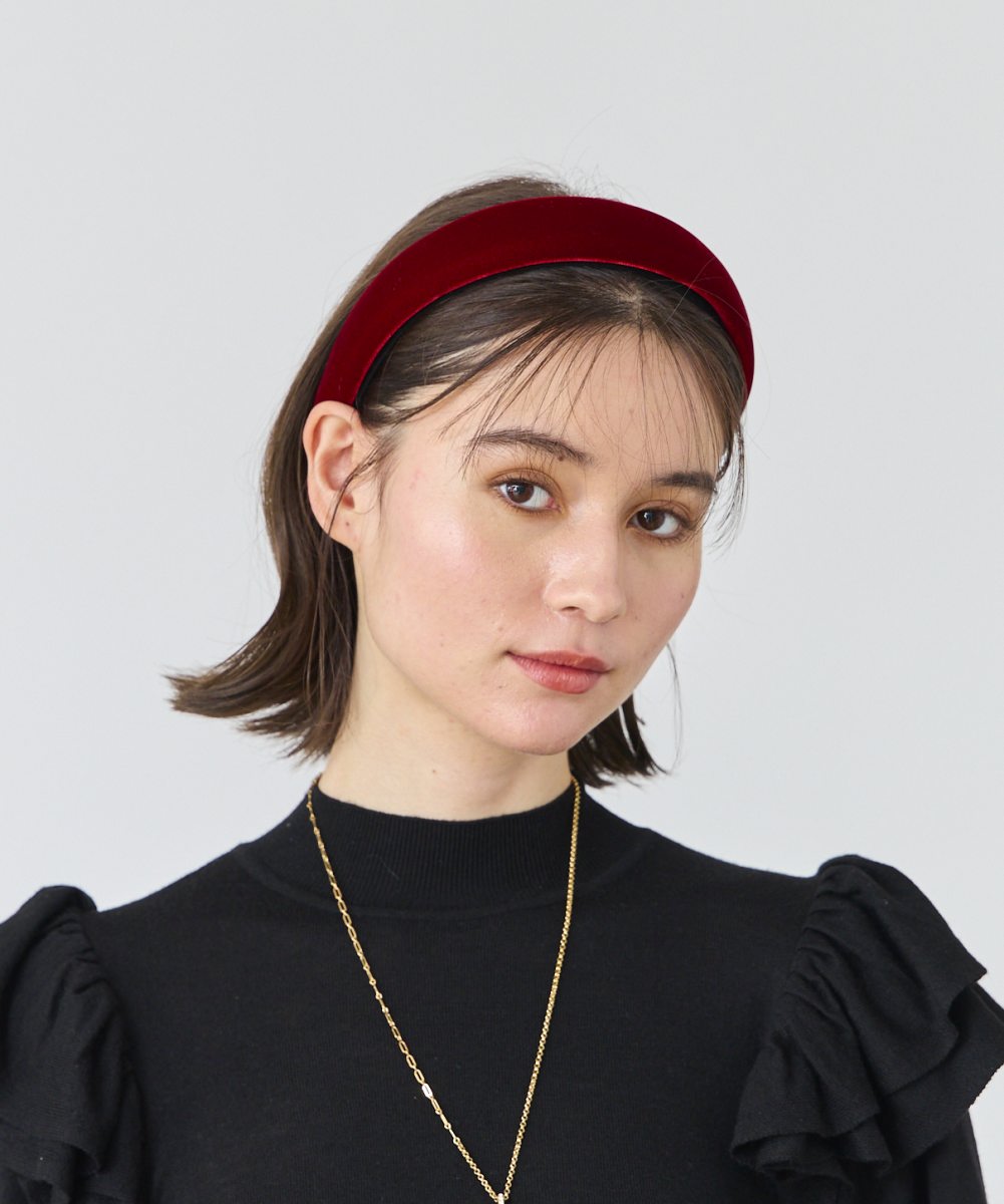 シャポードオー　Chapeau d' O Velour Headband