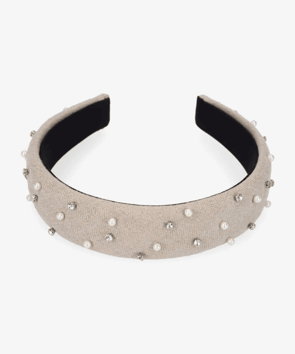 Chapeau d' O パールカチューシャ Pearl Headband