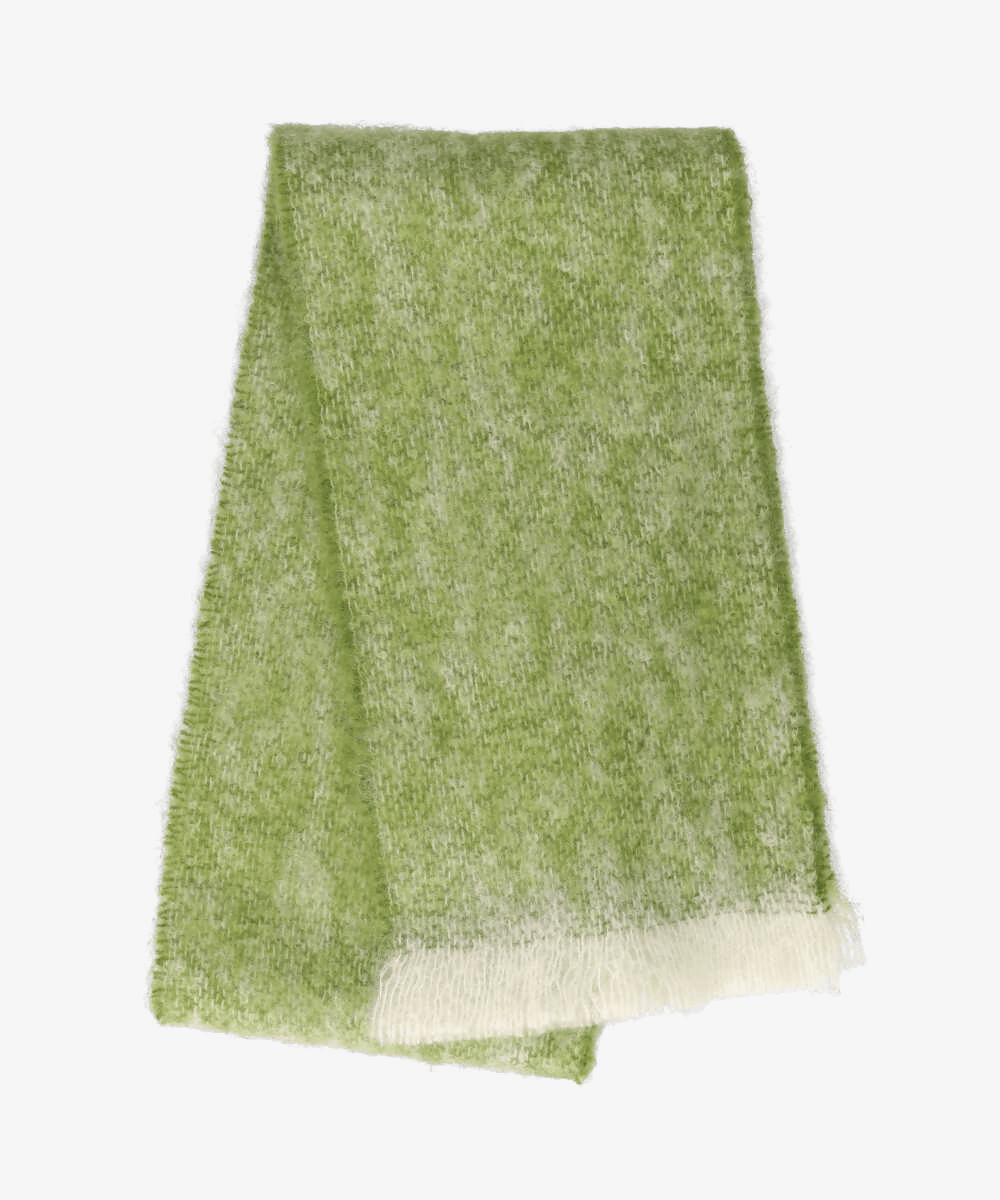 カオリノモリ BRUSHED MOHAIR SCARF(無地)