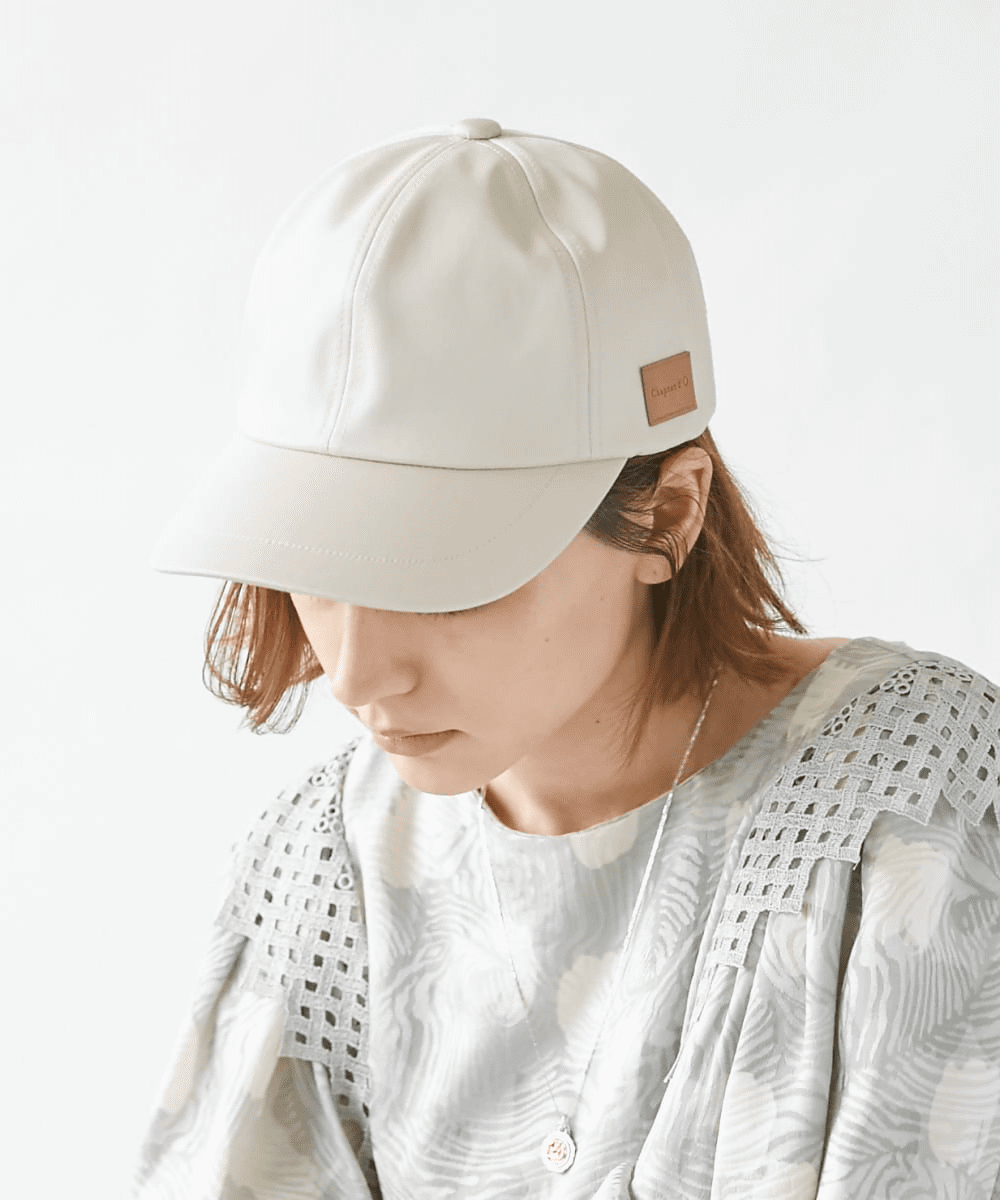 Chapeau d' O ( シャポードオー) Co Satin 6P Cap - 帽子