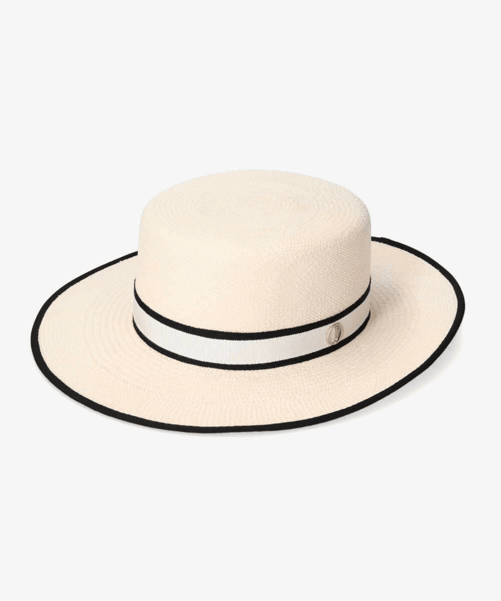 Chapeau d' O Panama Canotier