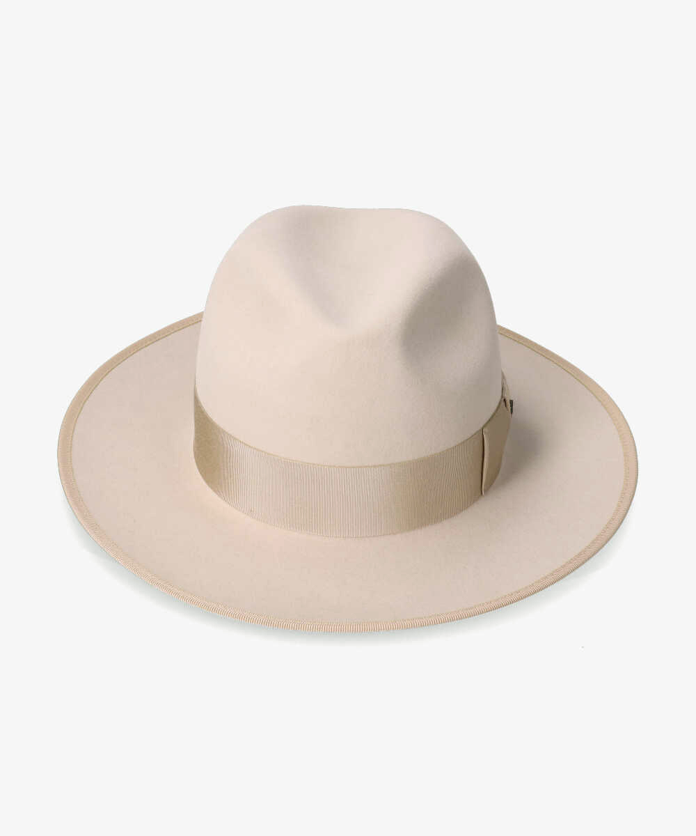 arth Ante Long Brim Fedora | M(07) BEIGE (93) | arth | ハット