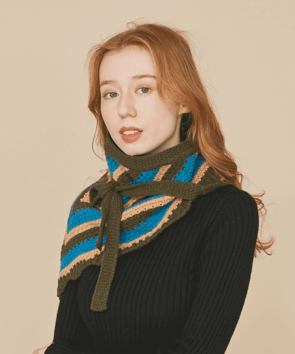 BLUE 　頭囲：54.5cm 着用サイズ：ONE SIZE