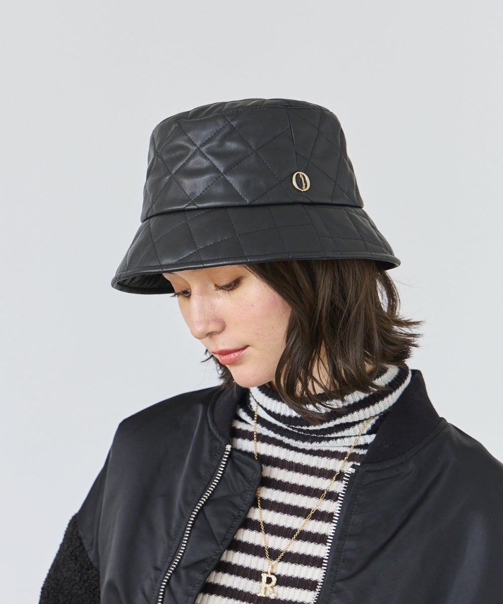 Chapeau d' O Fakeleather Bucket バケットハット