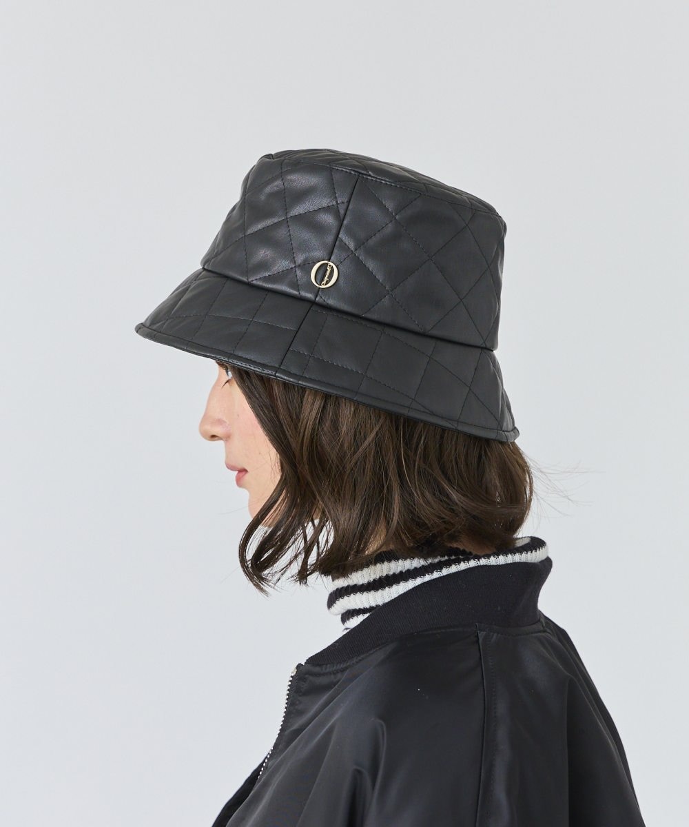 Chapeau d' O Fakeleather Bucket バケットハット