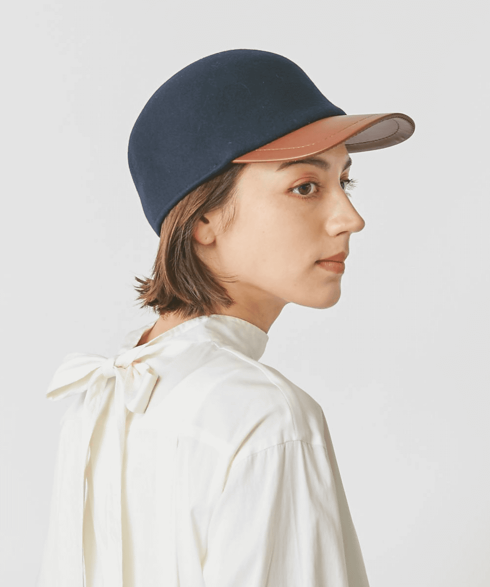 NAVY 　頭囲：56cm 着用：57.5cm