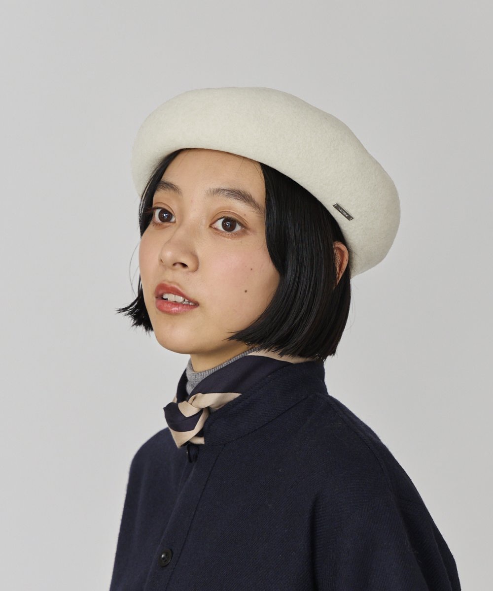 override fakefur beret(日本製)