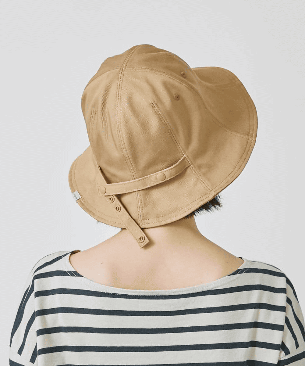 BEIGE  頭囲：54.5cm 着用サイズ：57cm～59cm