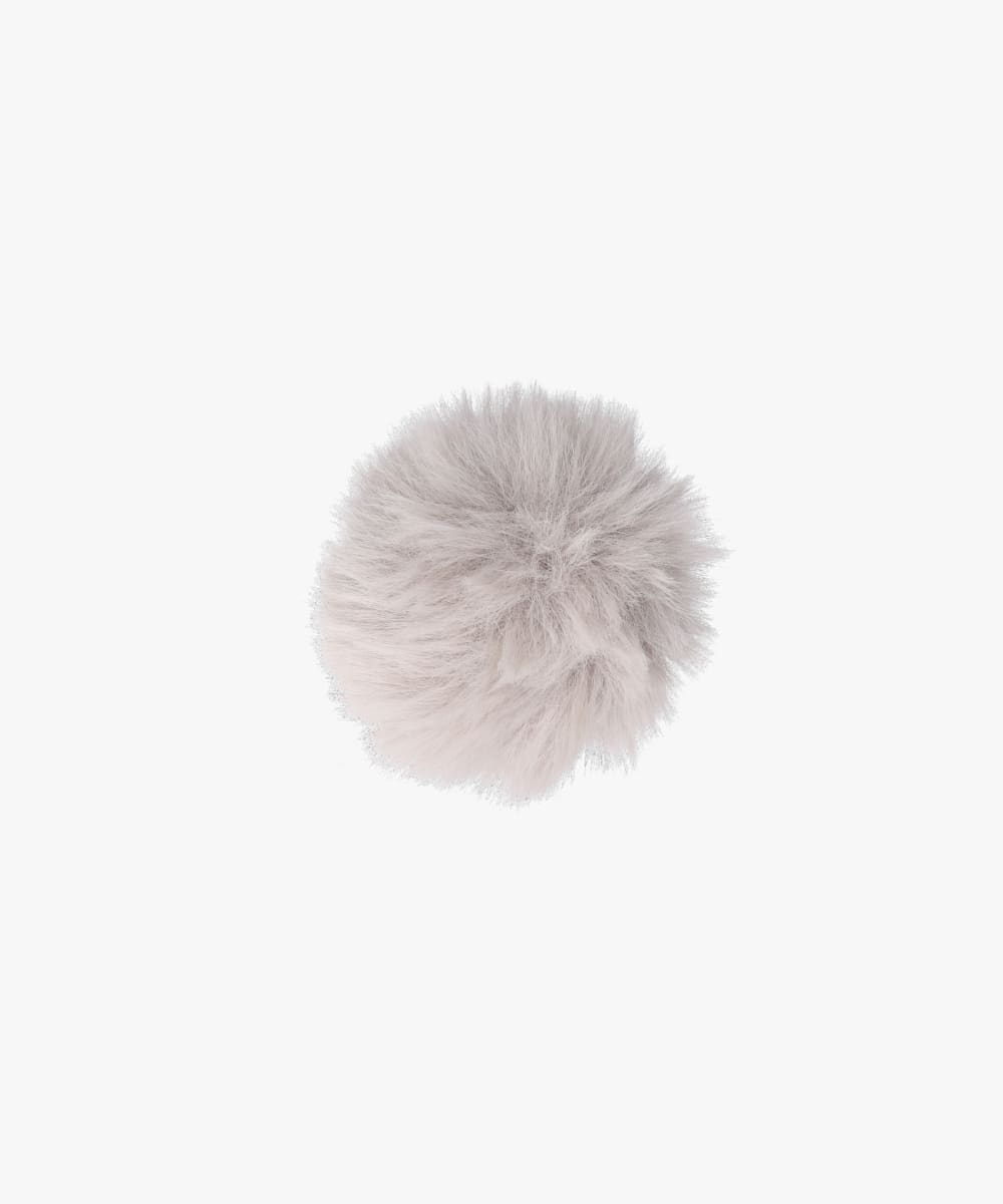 OVERRIDE  FAKEFUR POMPOM TOS