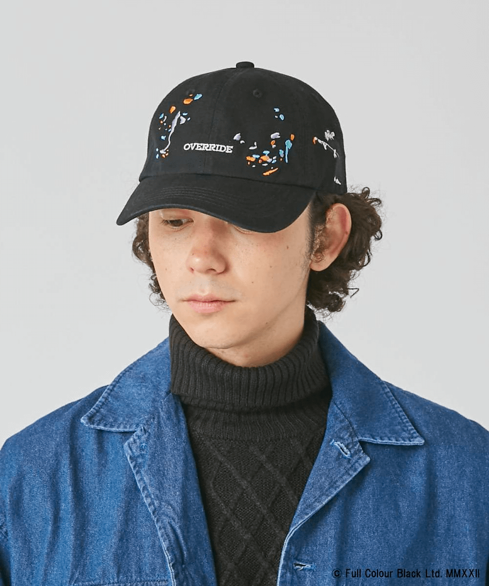 OVERRIDE x BRANDALISED CAP L.R. | 57cm～59cm(98) BLACK (01