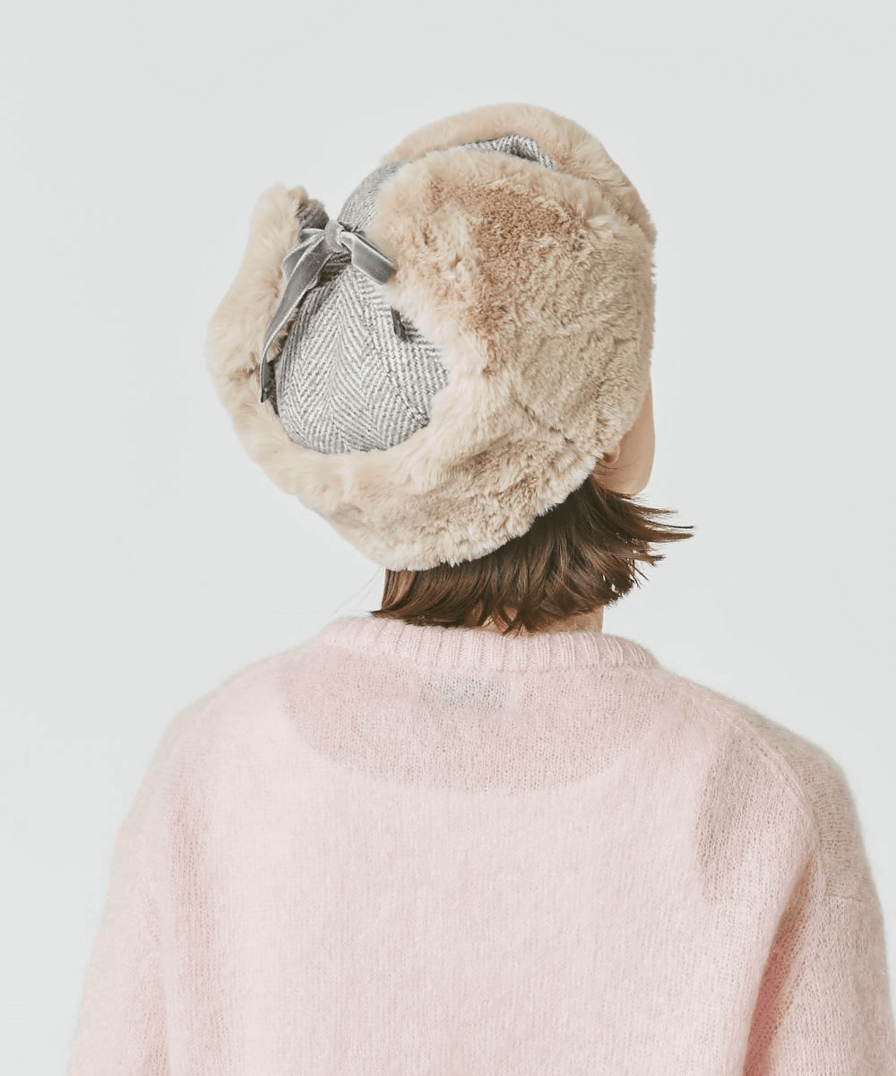 GRAY 　頭囲：56cm 着用サイズ：58cm