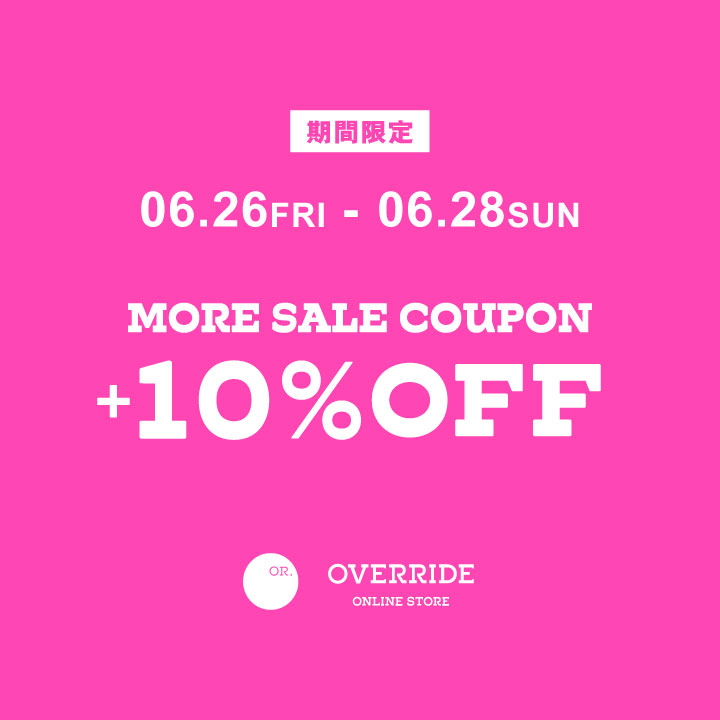 《SALE商品が更にお得に！》会員様限定10％OFFクーポン！